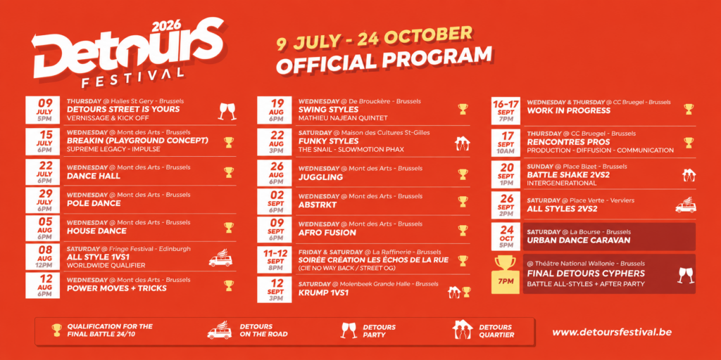 Programme - Detours Festival